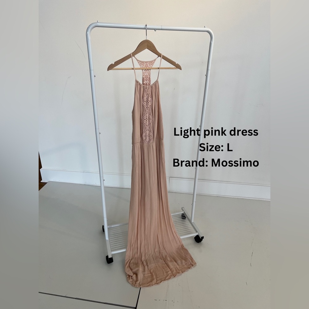 Women’s light pink dress